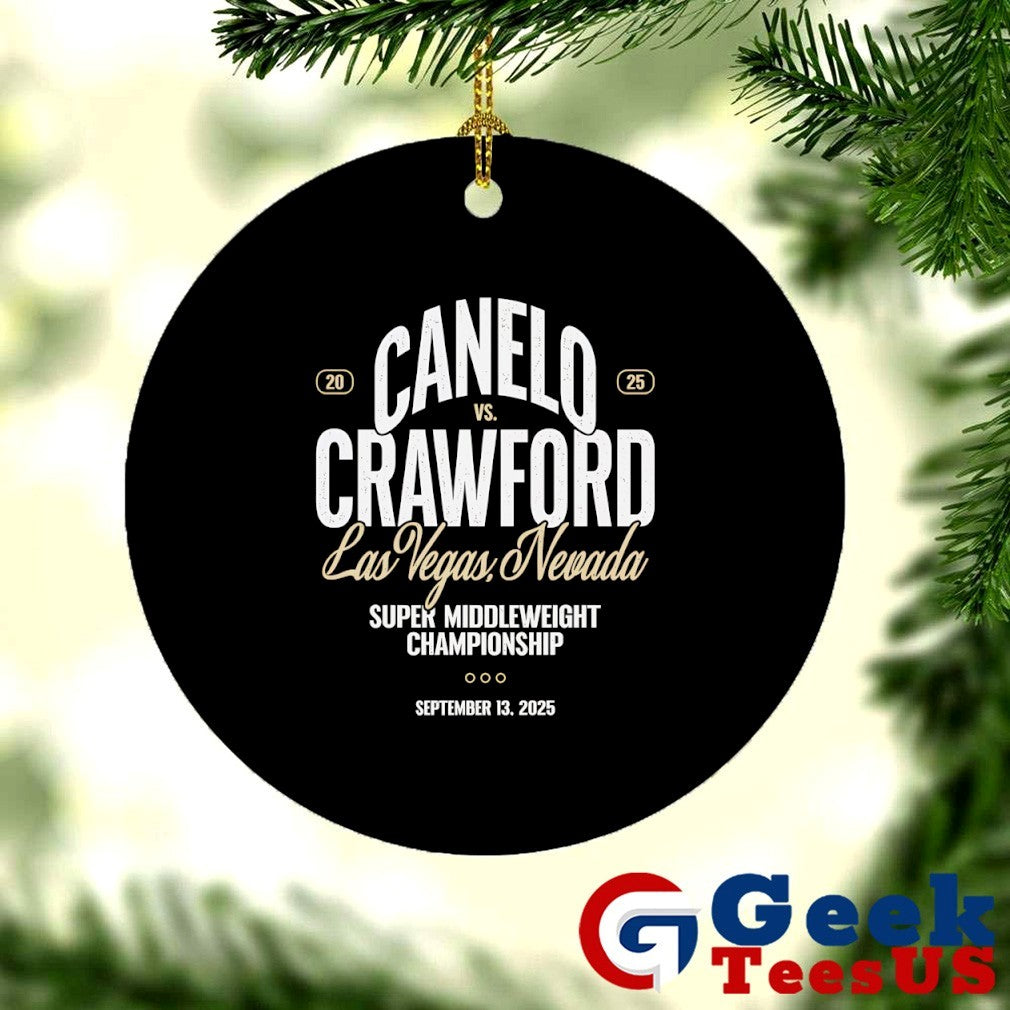 Canelo vs Crawford Super Middleweight Championship Las Vegas Nevada 2025 shirt