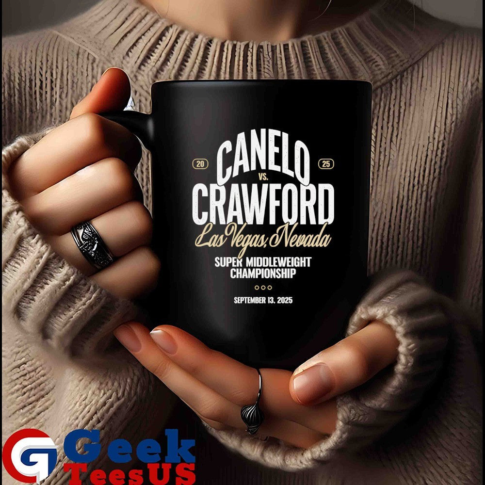 Canelo vs Crawford Super Middleweight Championship Las Vegas Nevada 2025 shirt