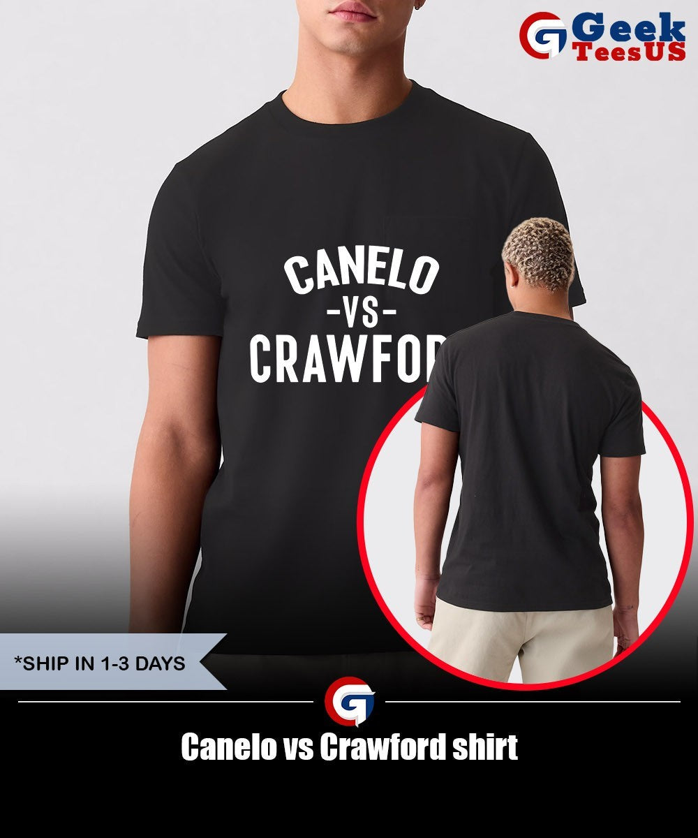 Canelo vs Crawford shirt