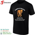 Canica and Galleta blind dog guide dog loyalty shirt