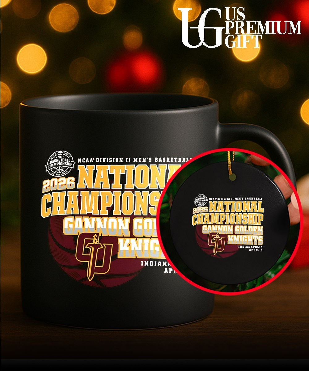 Cannon Golden Knights NCAA Division II Men’s Basketball National Championship shirt