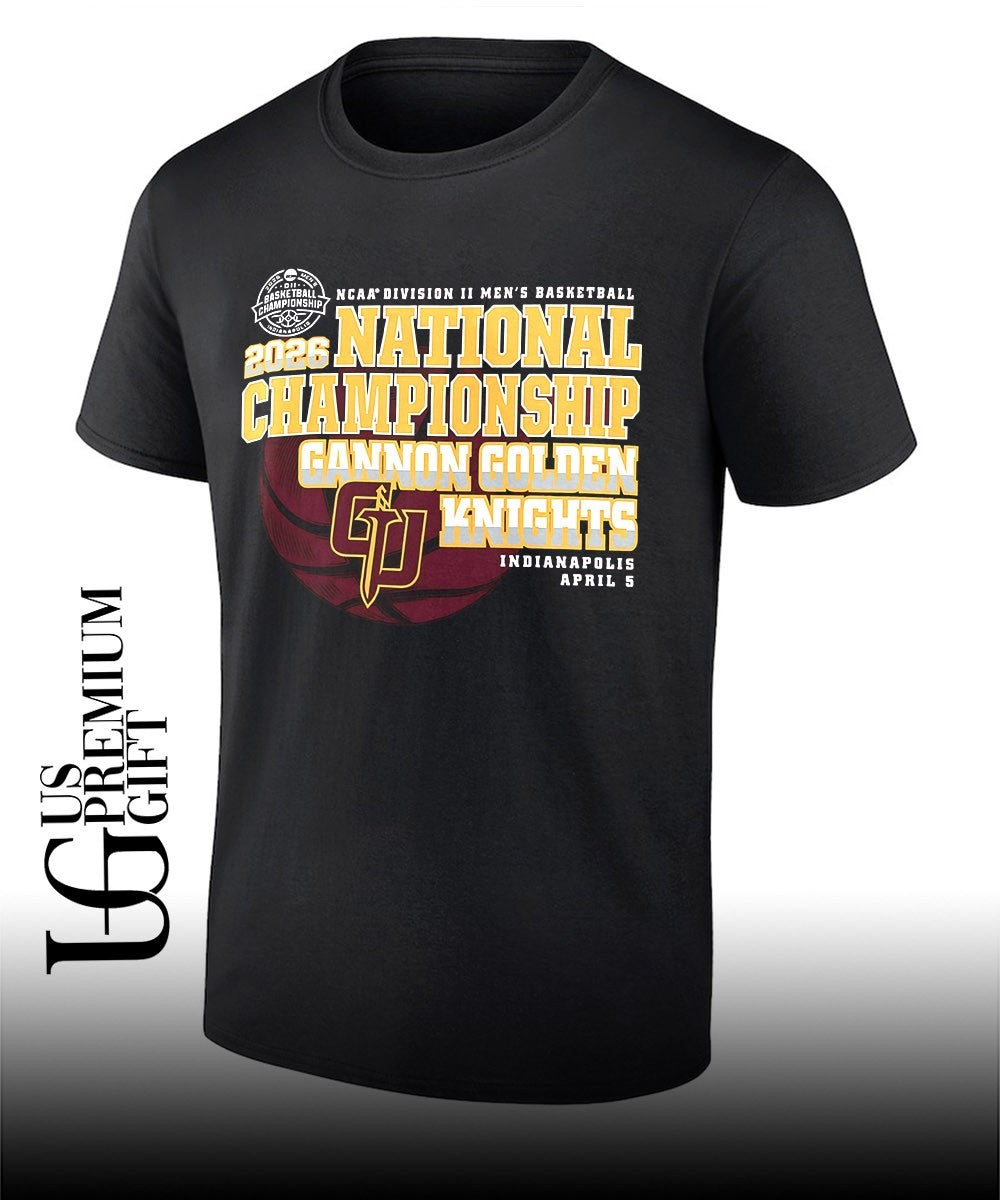 Cannon Golden Knights NCAA Division II Men’s Basketball National Championship shirt