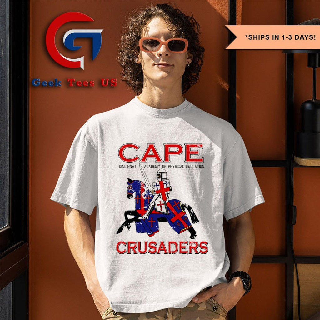 Cape Crusaders Cincinnati Academy of Physical Education shirt