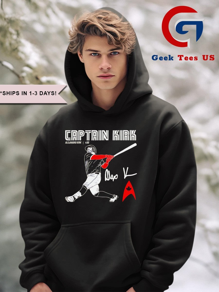 Captain Kirk Alejandro Kirk Toronto Blue Jays MLB 2025 signature shirt
