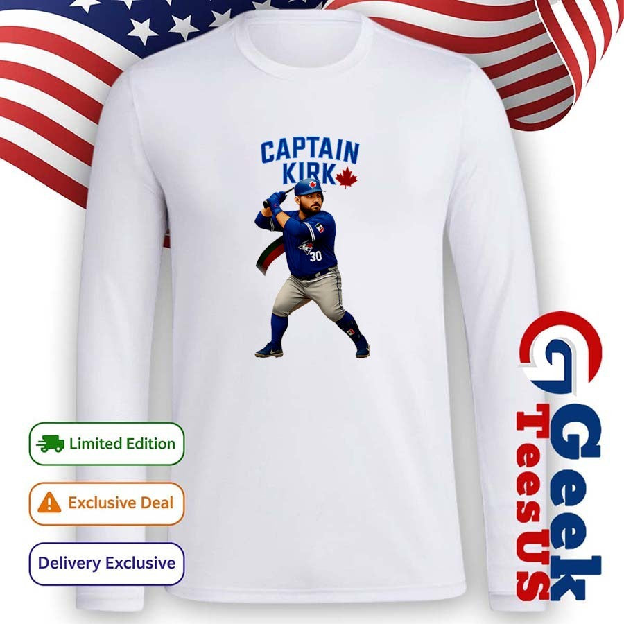 Captain Kirk Alejandro Kirk Toronto Blue Jays baseball caricature 2025 shirt