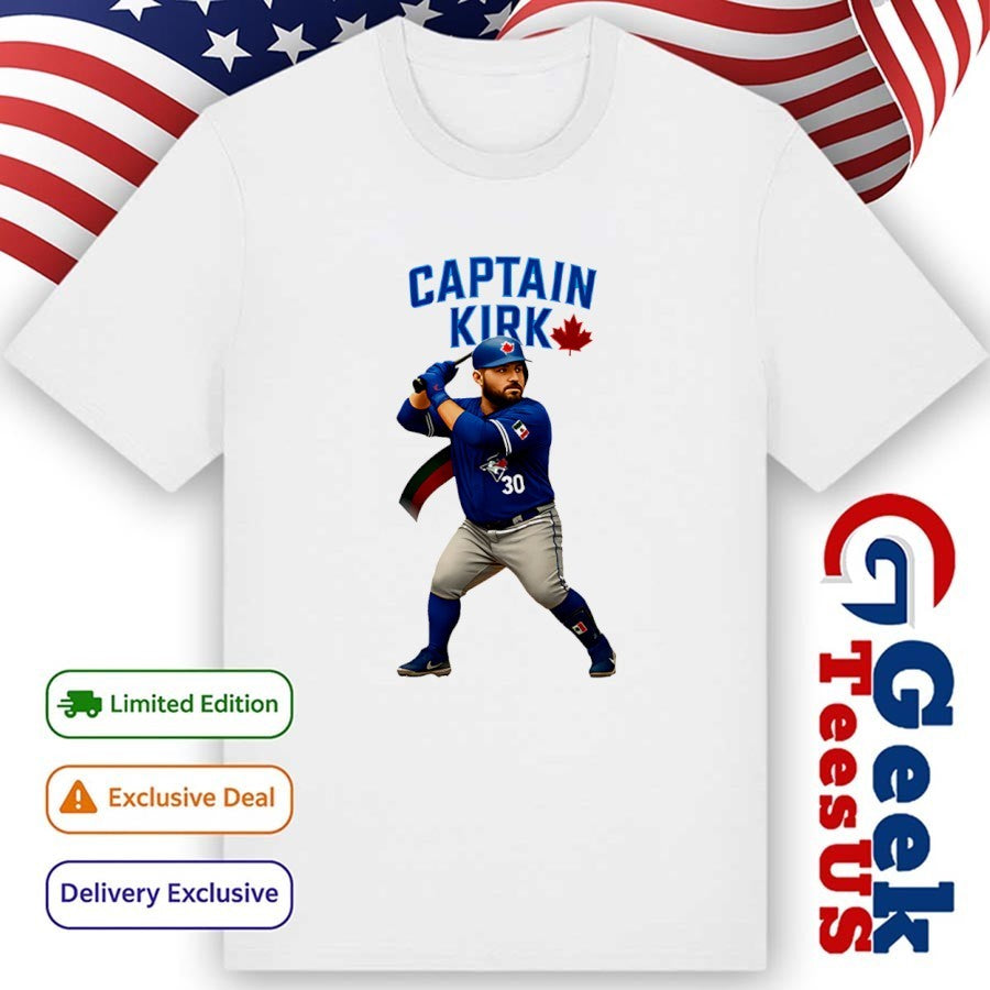 Captain Kirk Alejandro Kirk Toronto Blue Jays baseball caricature 2025 shirt
