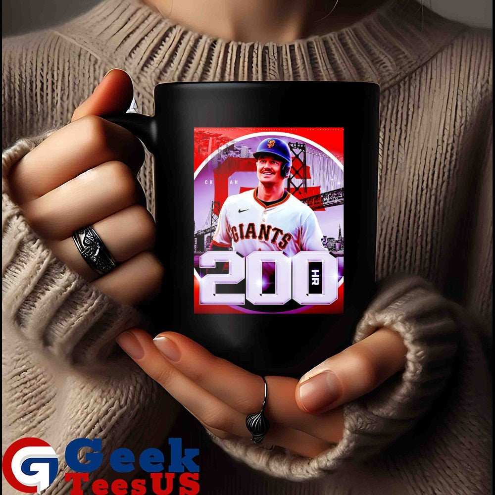 Career Home Run No. 200 For Matt Chapman San Francisco Giants MLB shirt