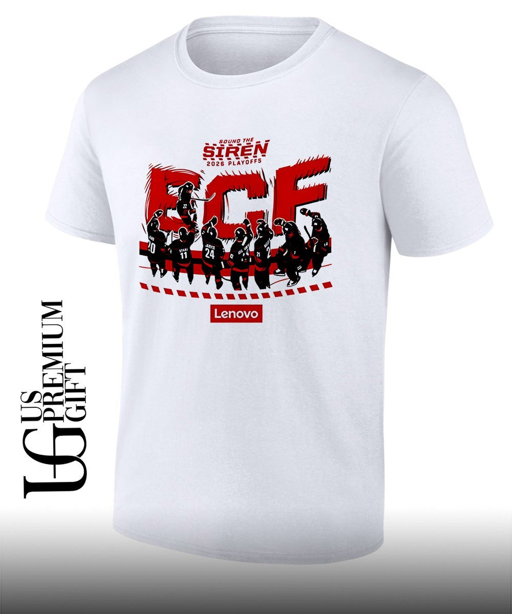 Carolina Hurricanes Sound The Siren 2026 Playoffs Ecf Lenovo shirt
