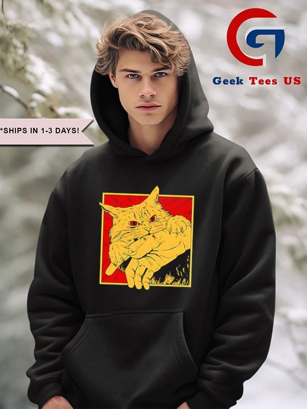 Cat bite hands shirt