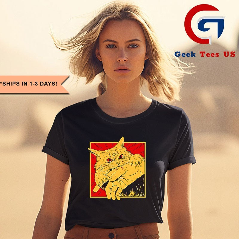 Cat bite hands shirt