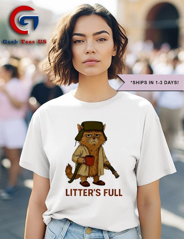 Cat litter’s full shirt