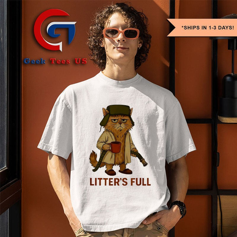 Cat litter’s full shirt