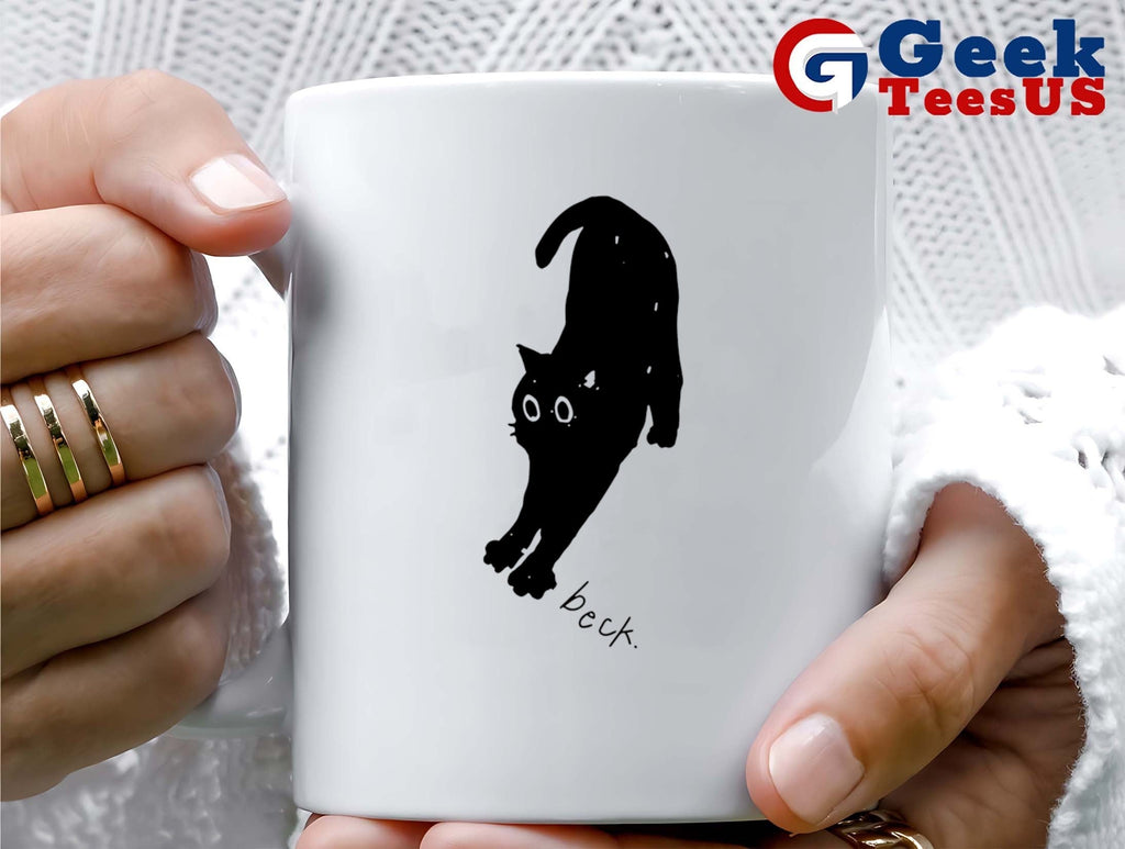 Cat wave to earth beck shirt