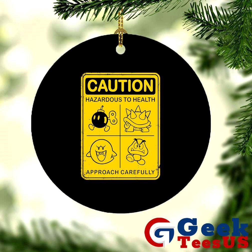 Caution Hazardous to health sign shirt