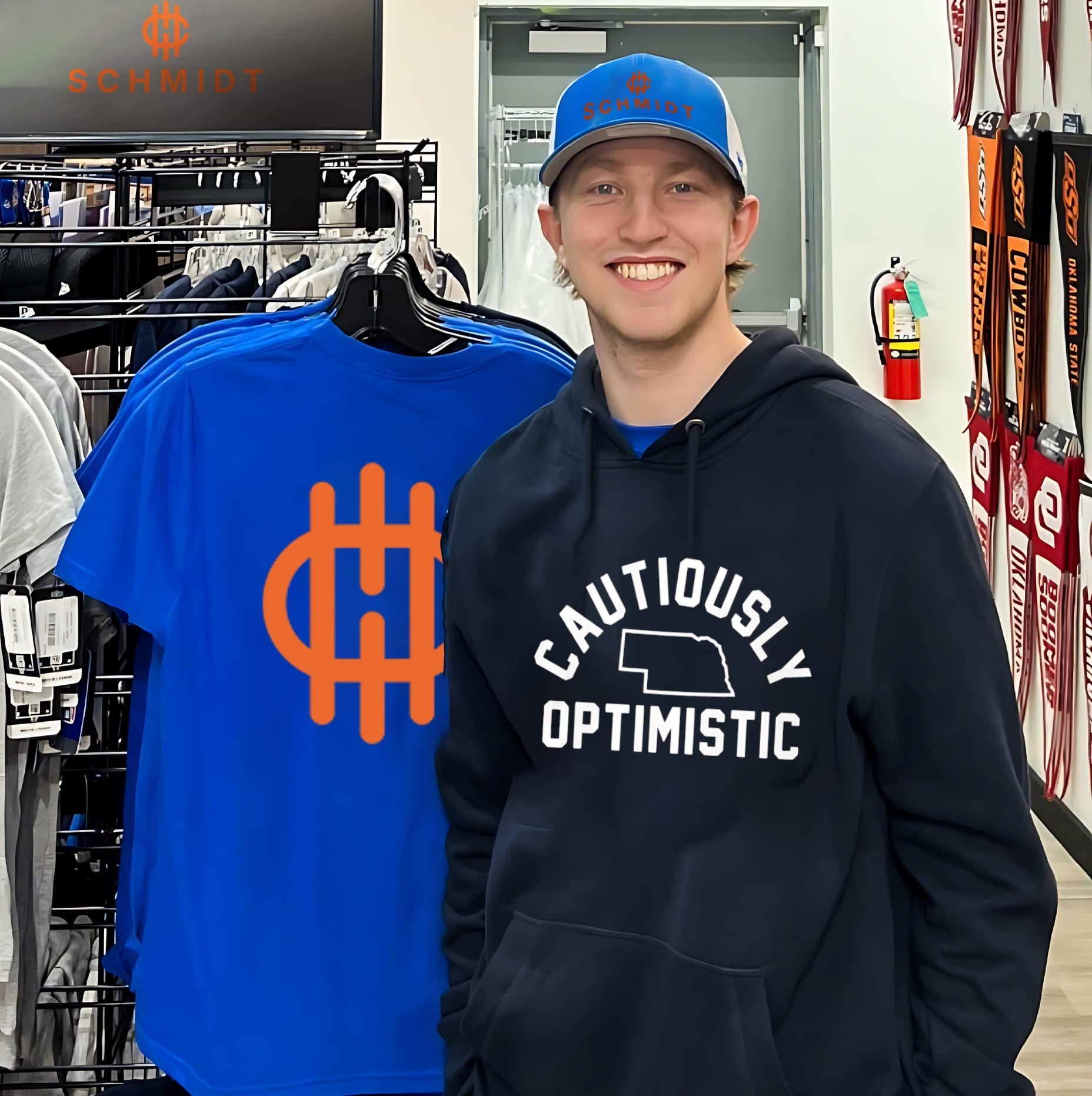 Cautiously Optimistic Nebraska Shirt