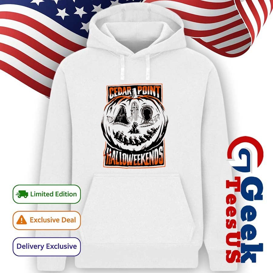 Cedar point pumpkin Halloween shirt