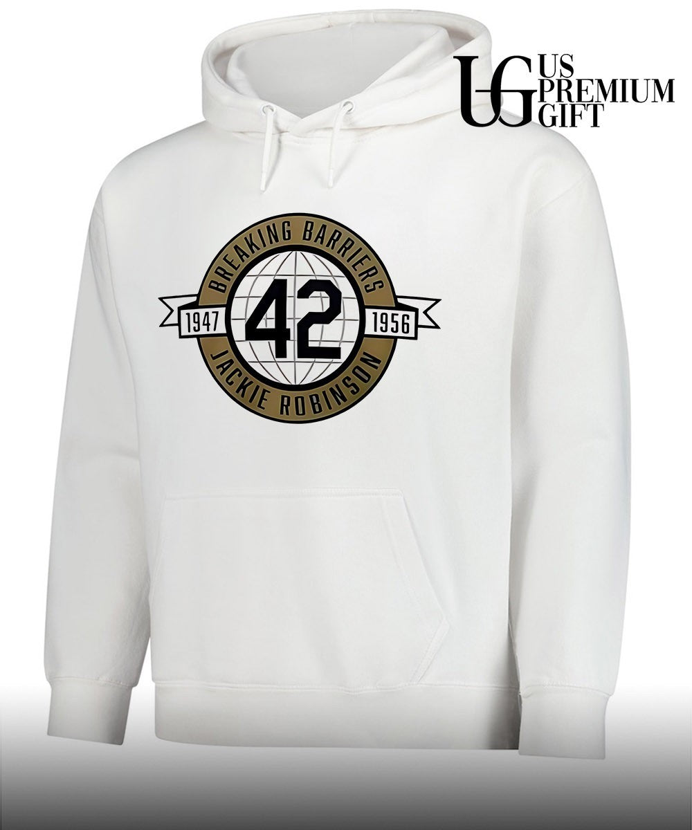 Celebrates Breaking Barriers No 42 Jackie Robinson 1947-1956 shirt