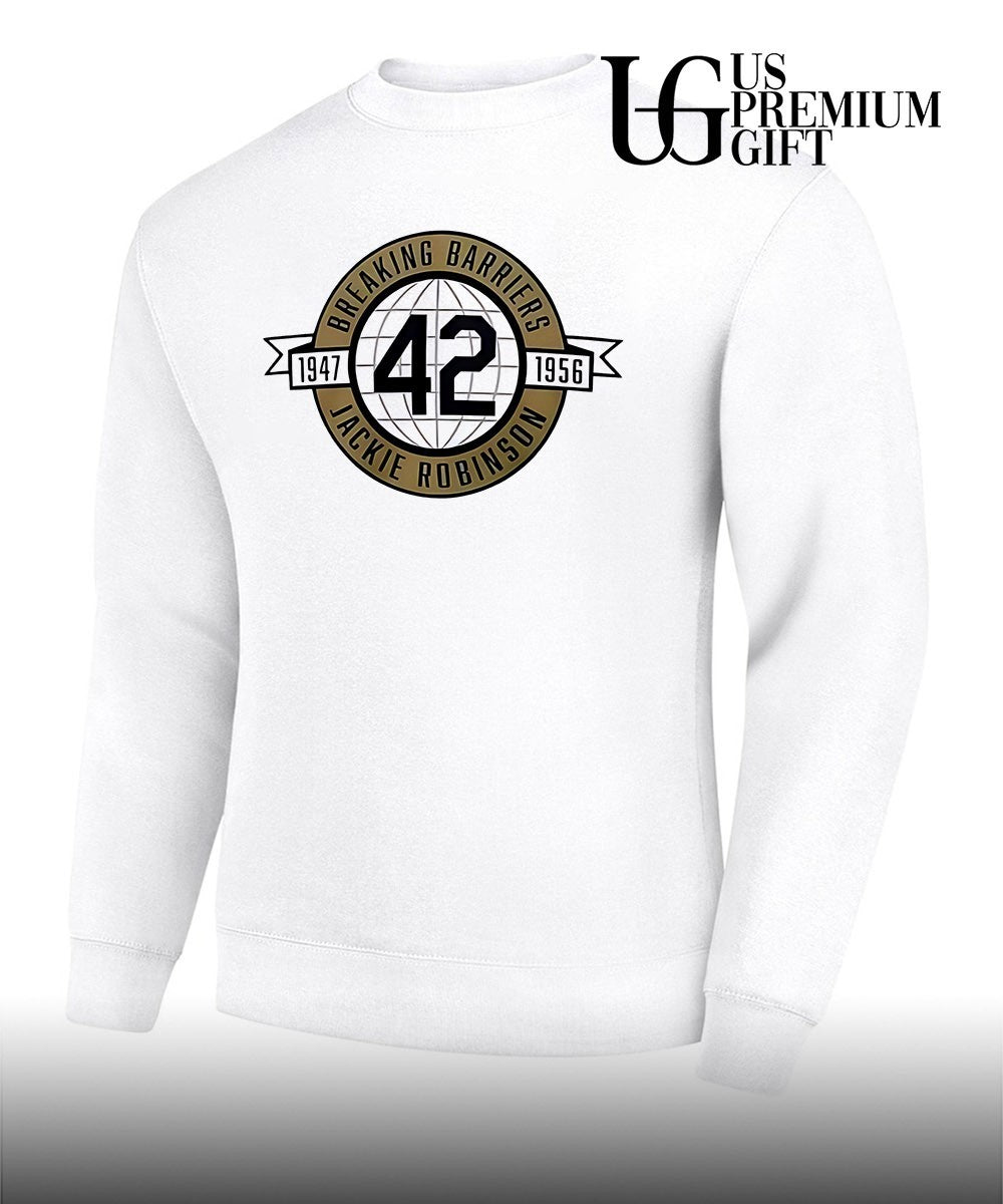 Celebrates Breaking Barriers No 42 Jackie Robinson 1947-1956 shirt