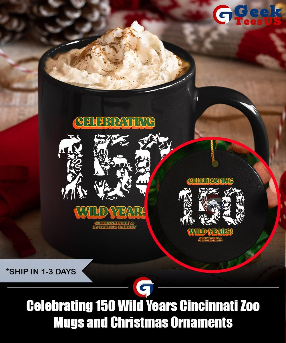 Celebrating 150 Wild Years Cincinnati Zoo shirt