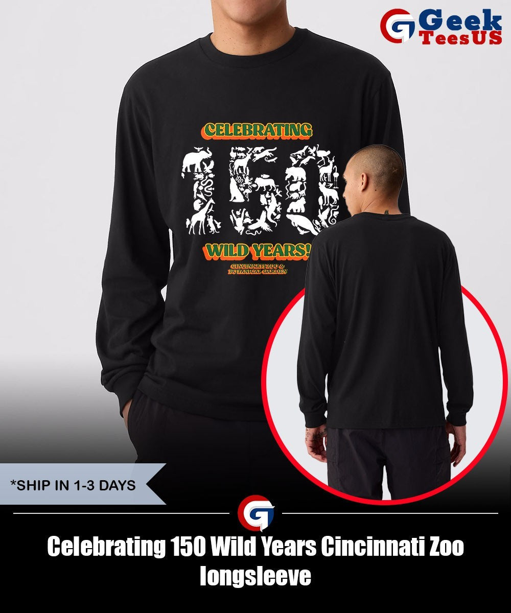 Celebrating 150 Wild Years Cincinnati Zoo shirt