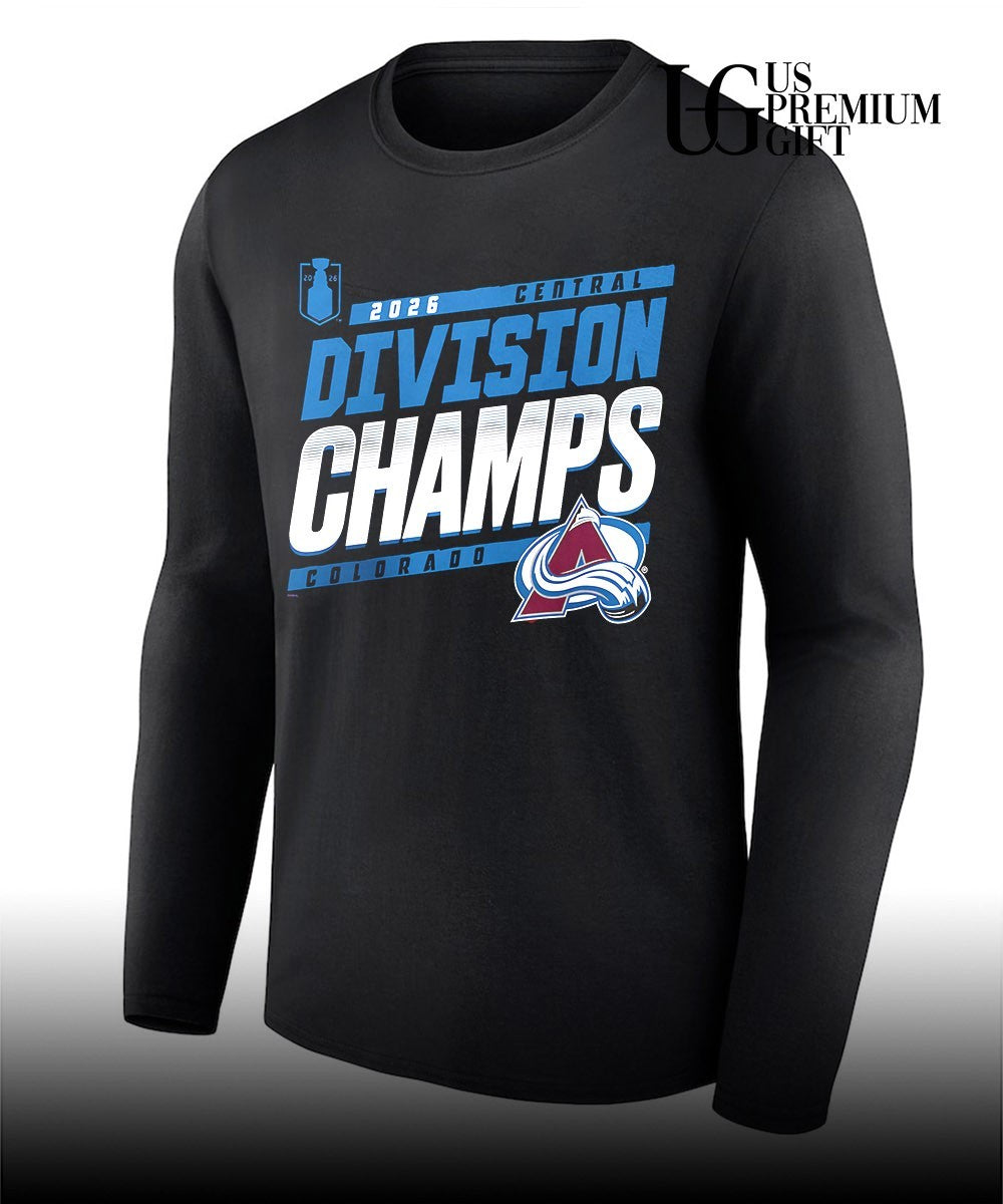 Central Division Champions Colorado Avalanche NHL 2026 shirt
