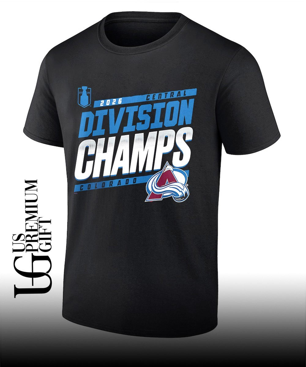 Central Division Champions Colorado Avalanche NHL 2026 shirt