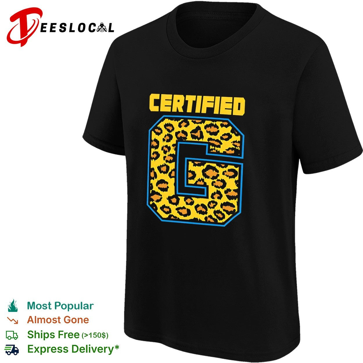 Certified G Leopard shirt