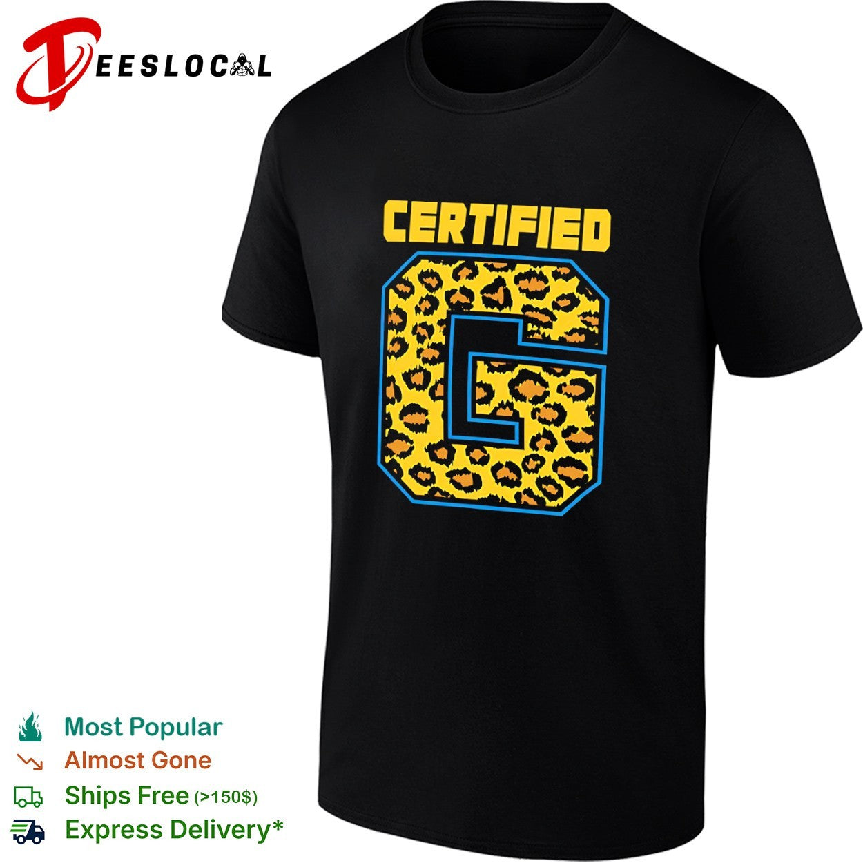 Certified G Leopard shirt