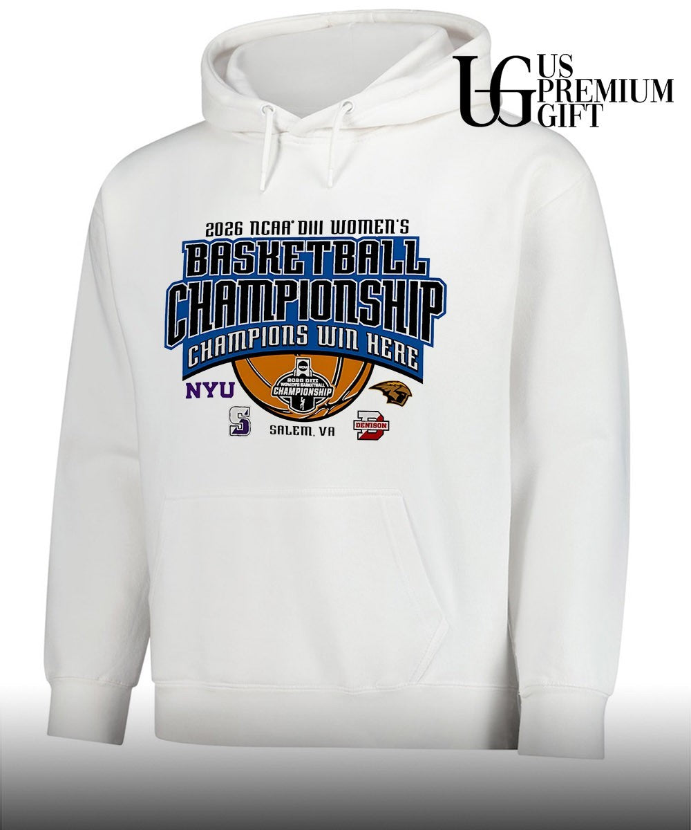 Champions Win Here 2026 NCAA Division III Women’s Basketball Championship shirt