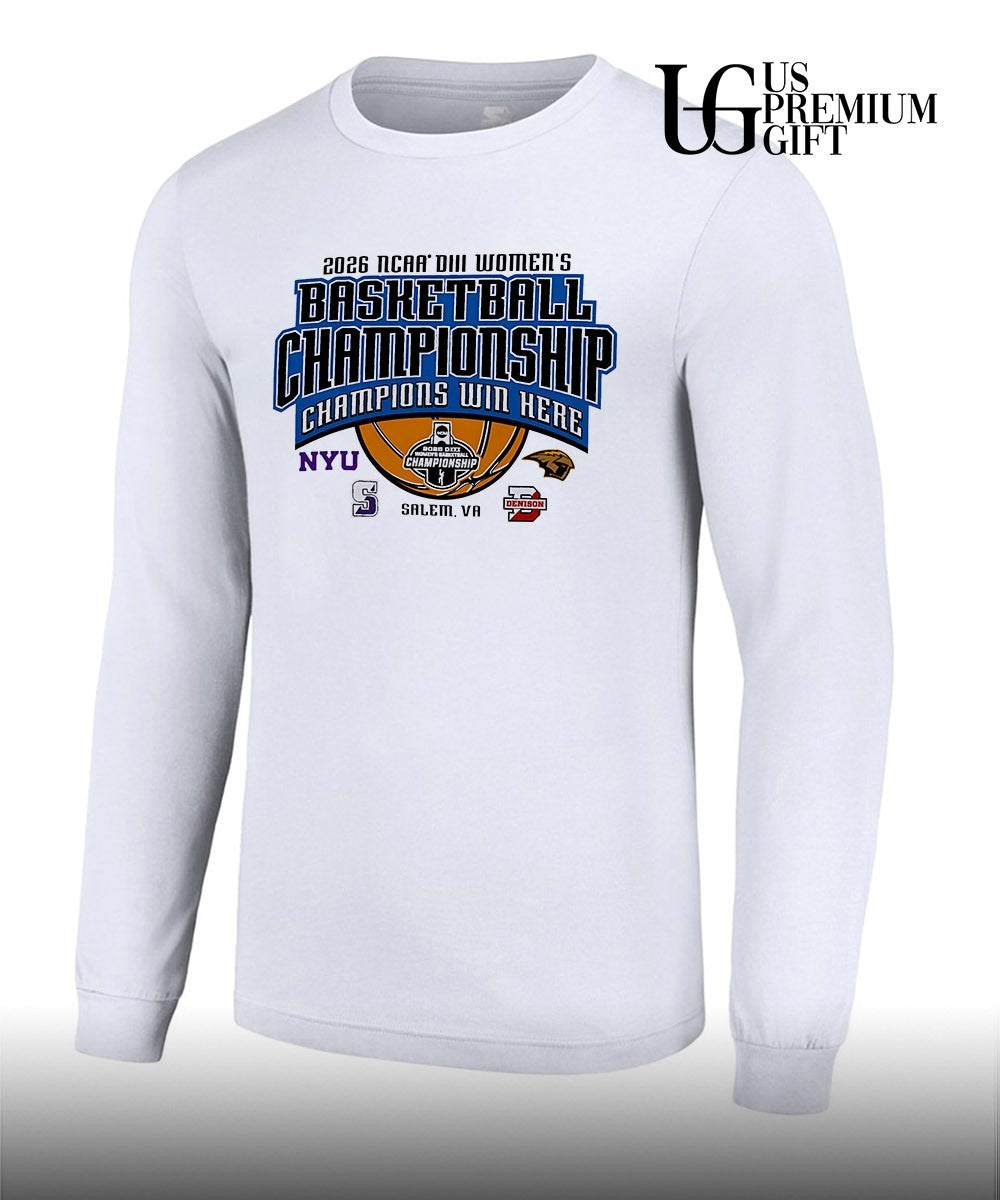 Champions Win Here 2026 NCAA Division III Women’s Basketball Championship shirt