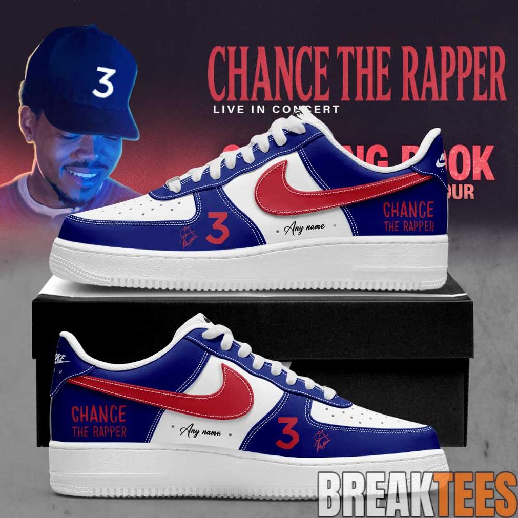 Chance the Rapper Coloring Book 10 Year Anniversary Tour 2026 AF1 Shoes