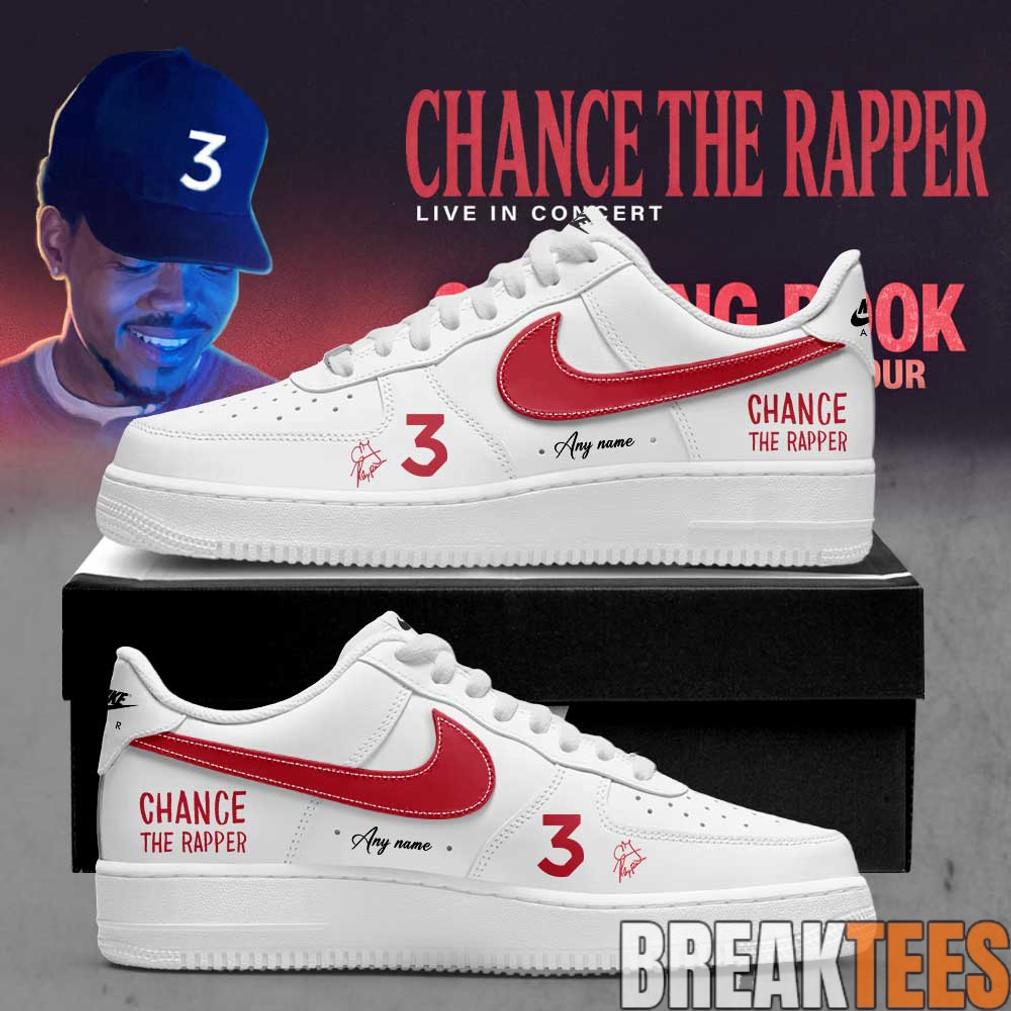 Chance the Rapper Coloring Book 10 Year Anniversary Tour 2026 AF1 Shoes