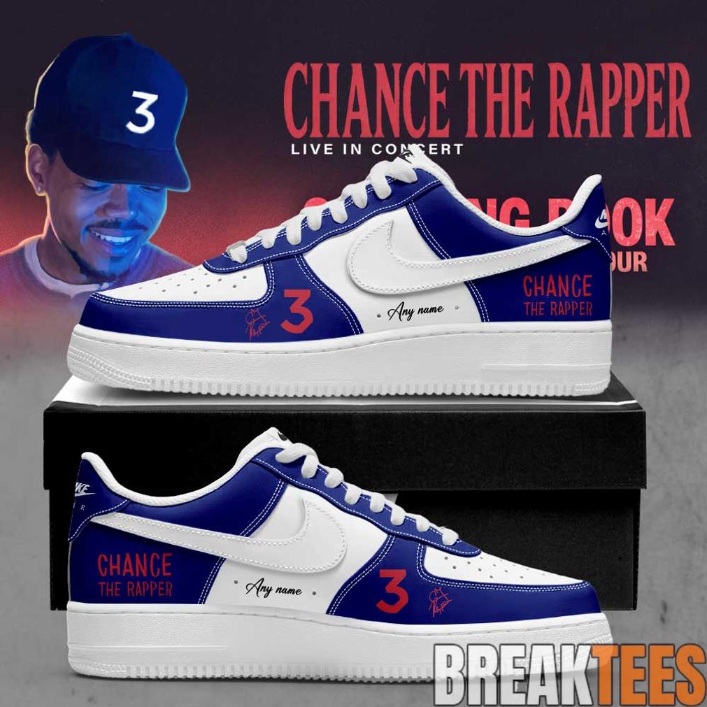 Chance the Rapper Coloring Book 10 Year Anniversary Tour 2026 AF1 Shoes