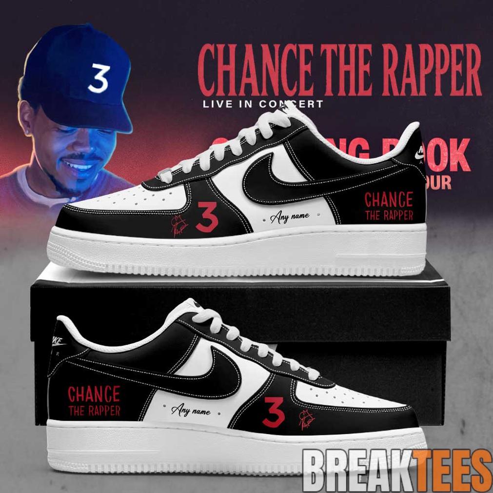 Chance the Rapper Coloring Book 10 Year Anniversary Tour 2026 AF1 Shoes