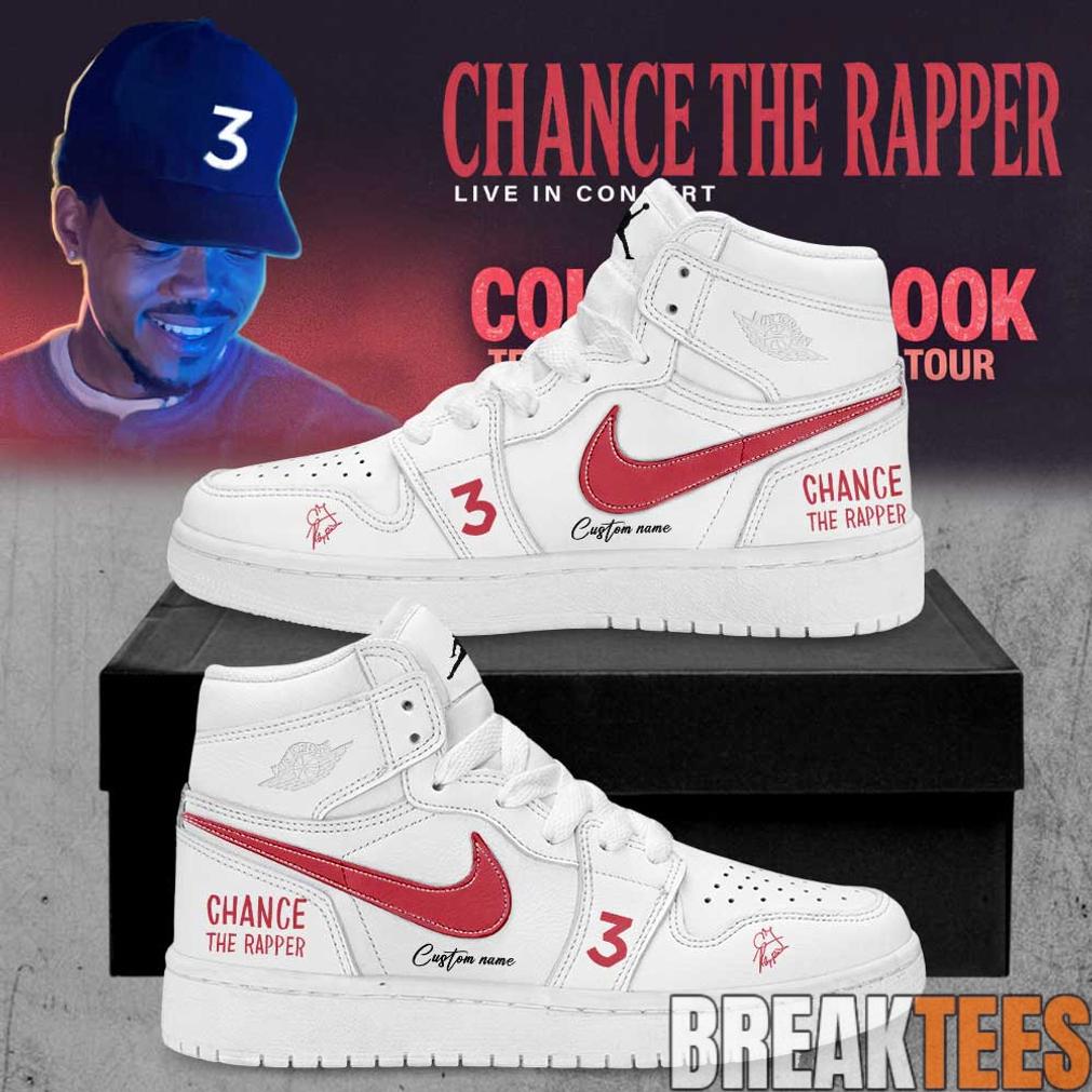 Chance the Rapper Coloring Book 10 Year Anniversary Tour 2026 AJ1 Shoes
