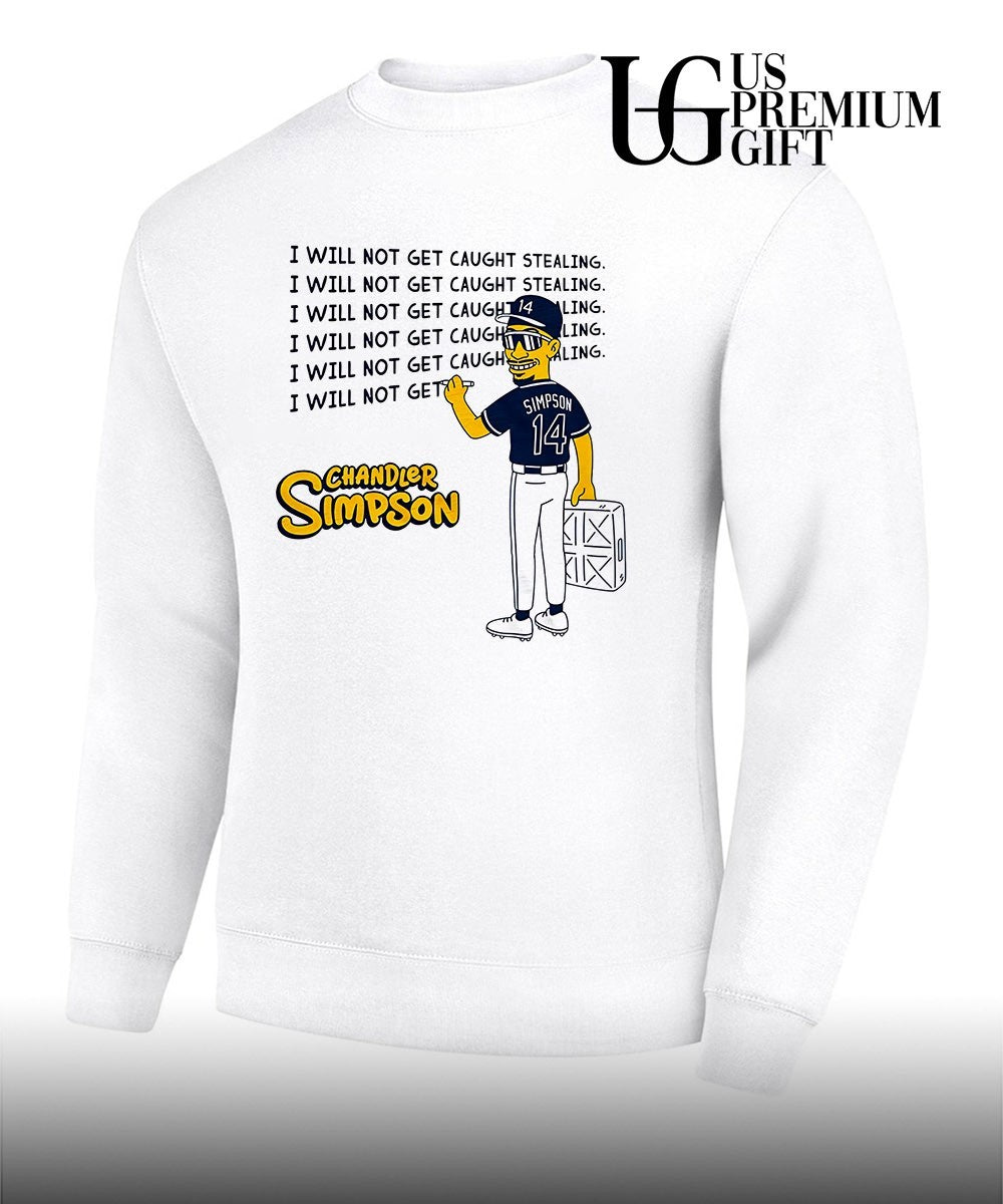 Chandler Simpson I will not get caught stealing shirt