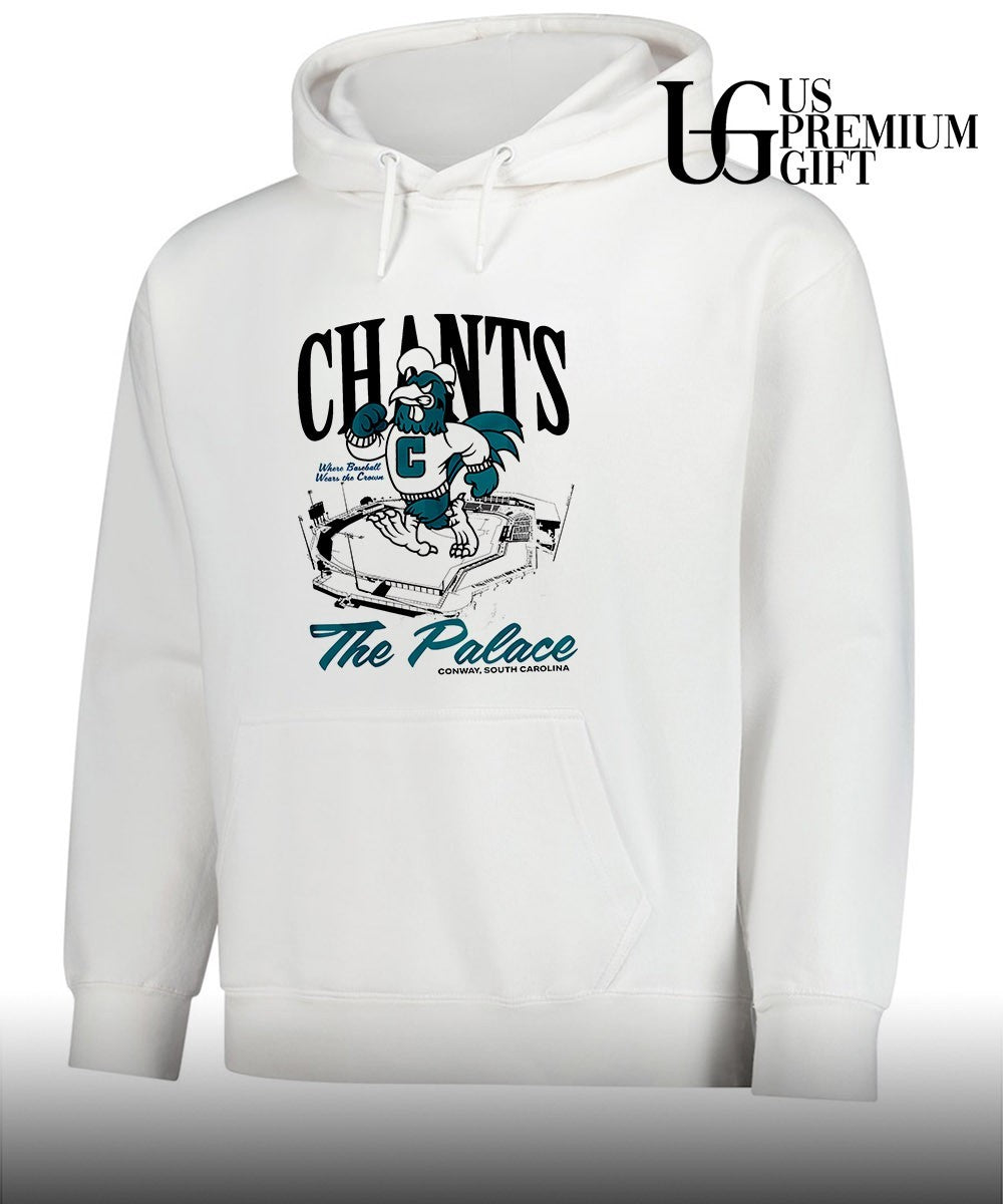 Chants the Palace Coastal Carolina Chanticleers baseball mascot shirt