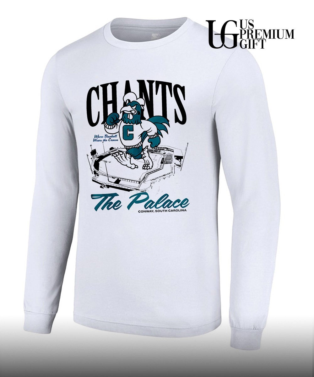 Chants the Palace Coastal Carolina Chanticleers baseball mascot shirt