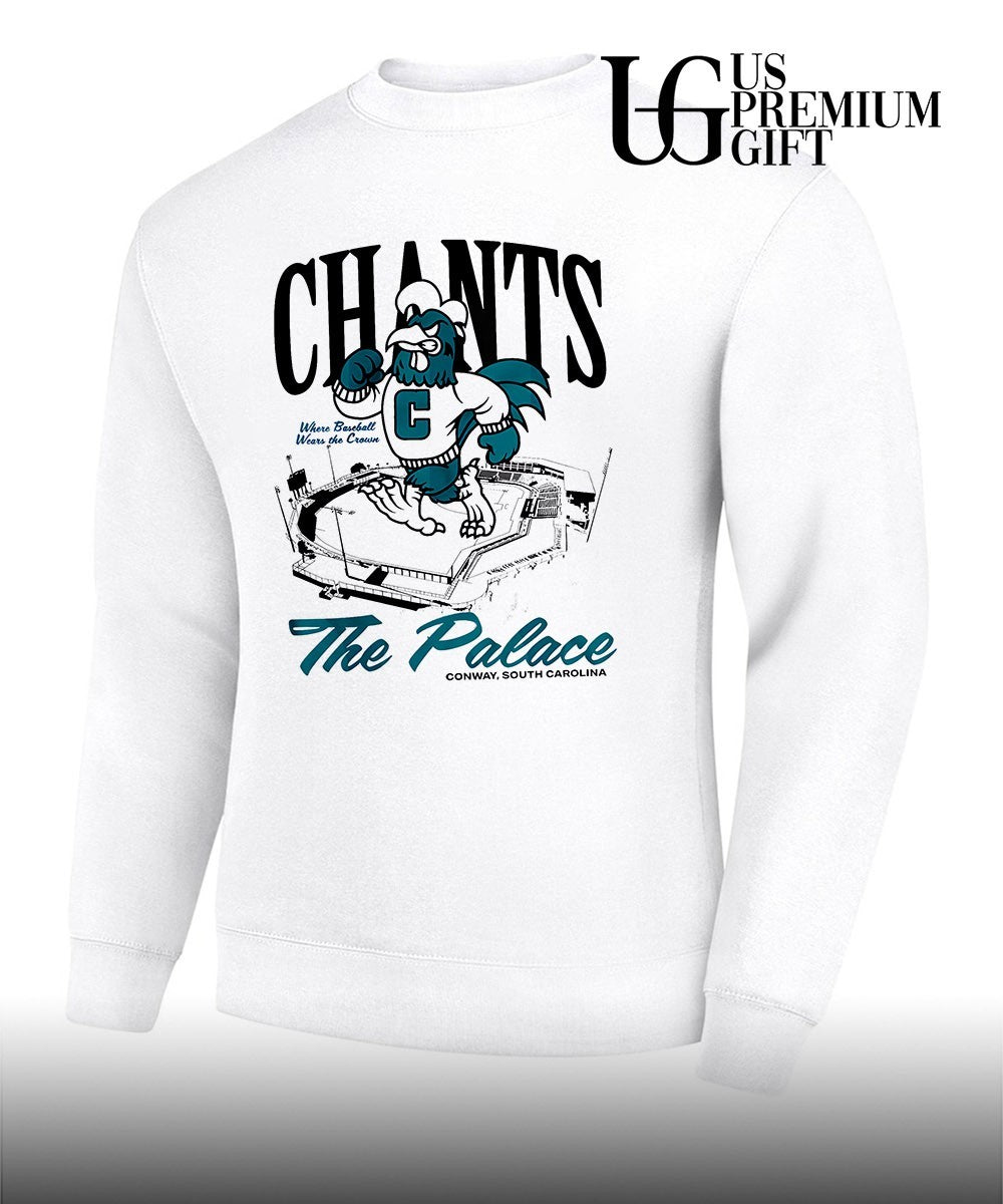 Chants the Palace Coastal Carolina Chanticleers baseball mascot shirt