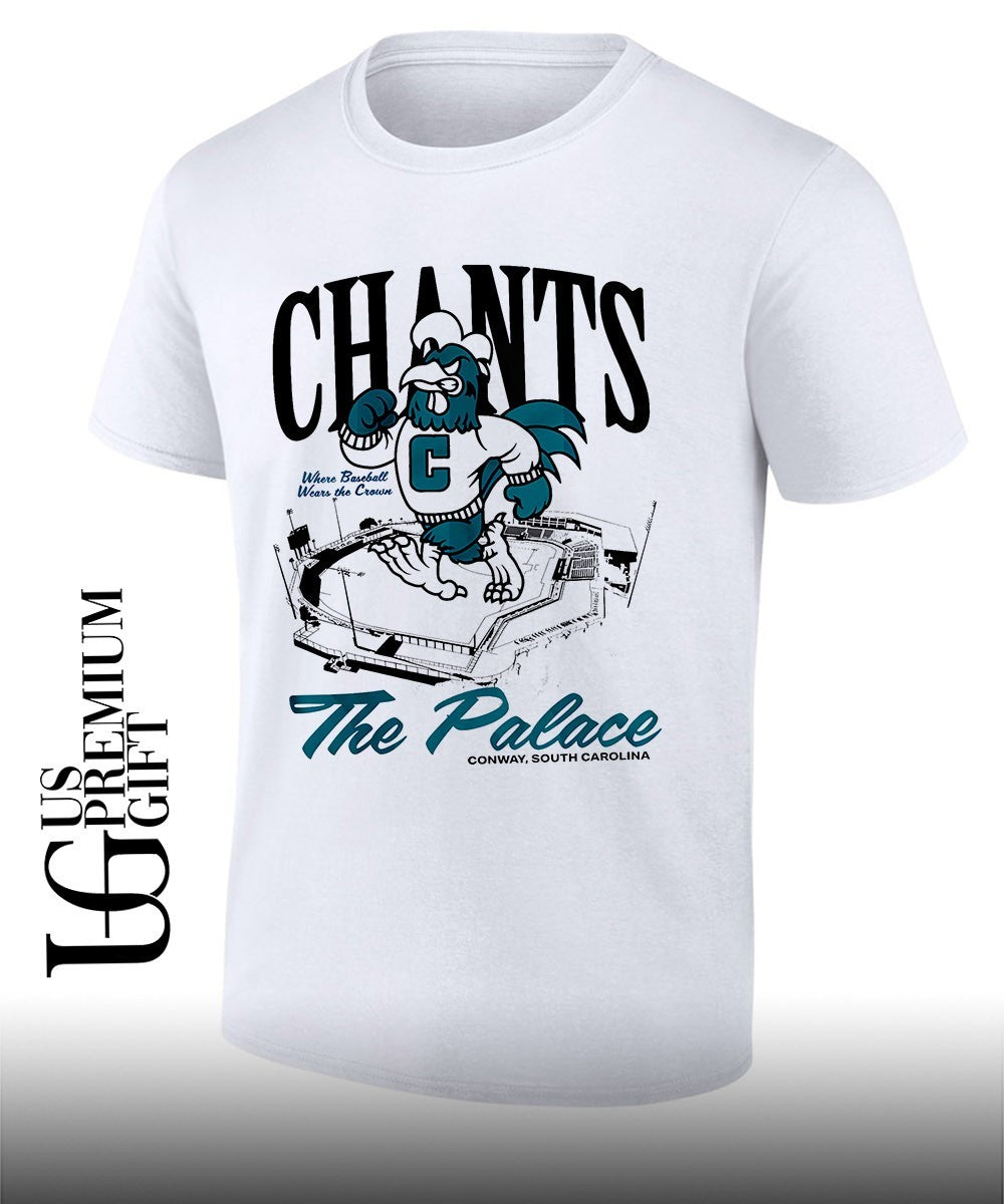 Chants the Palace Coastal Carolina Chanticleers baseball mascot shirt