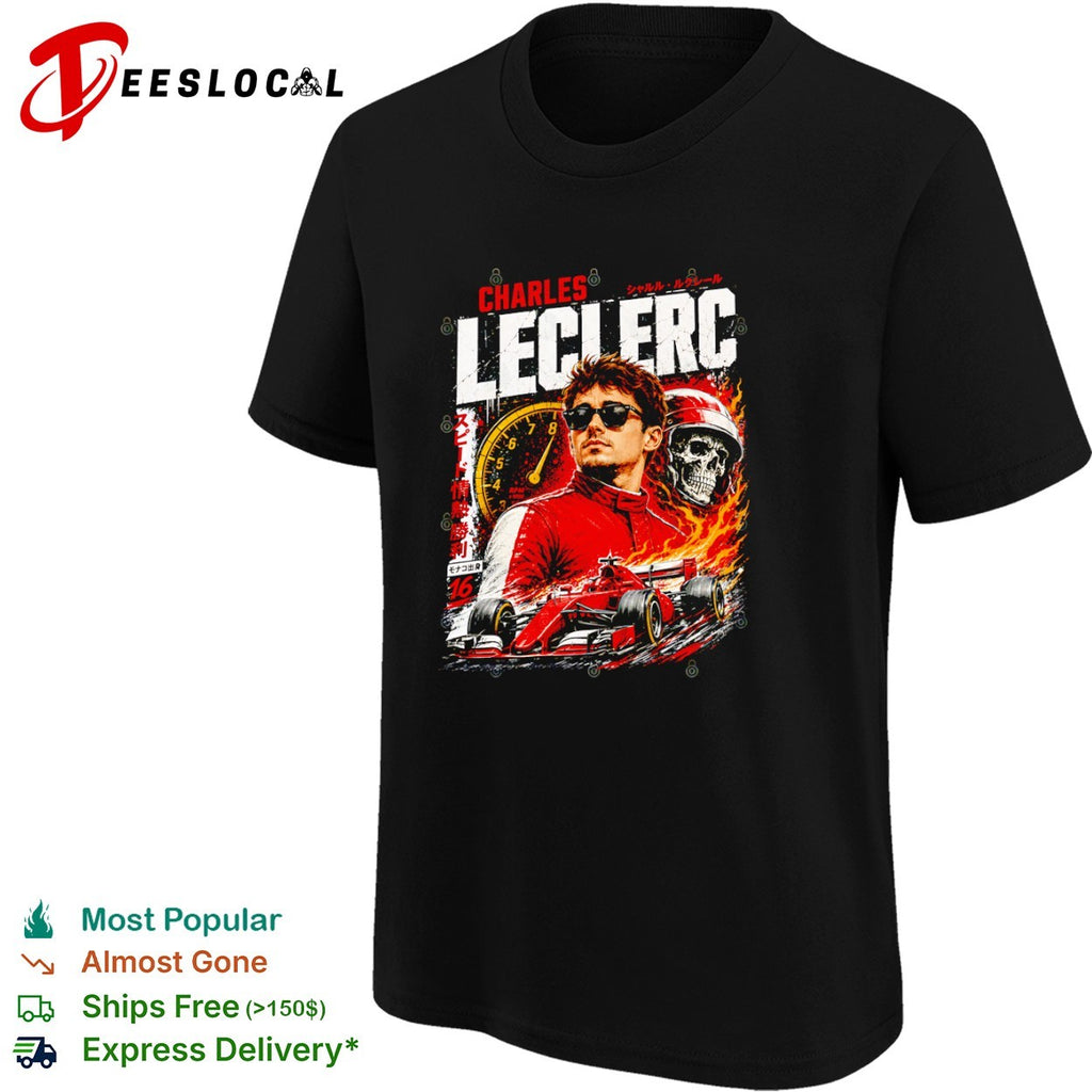 Charles Leclerc Formula 1 Racing shirt