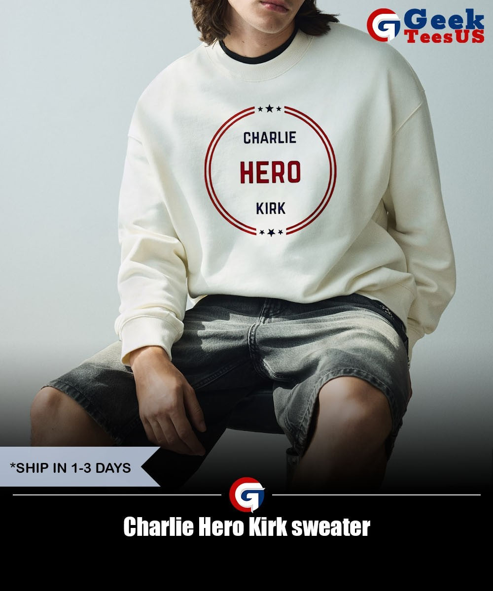 Charlie Hero Kirk shirt