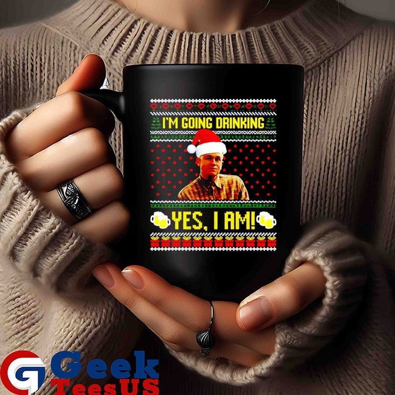 Charlie Hunnam Ed Gein I’m going drinking yes I am ugly Christmas shirt