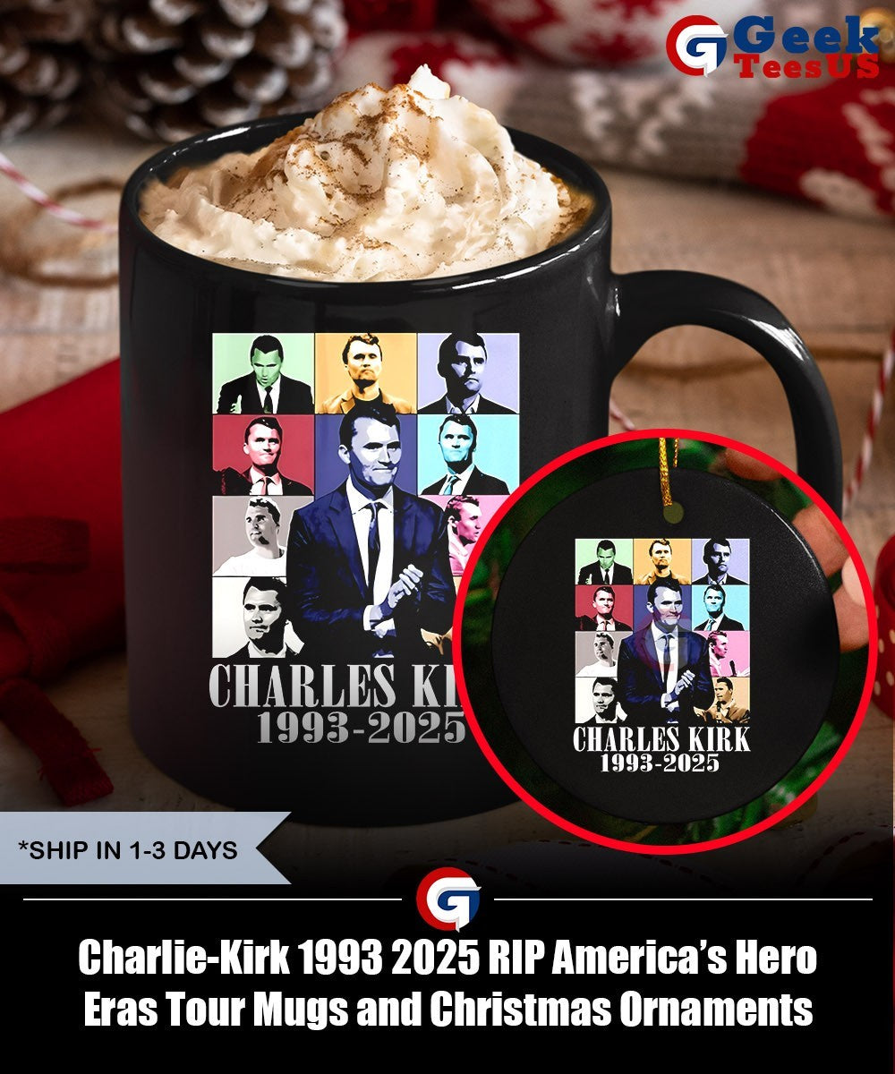 Charlie-Kirk 1993 2025 RIP America’s Hero Eras Tour shirt