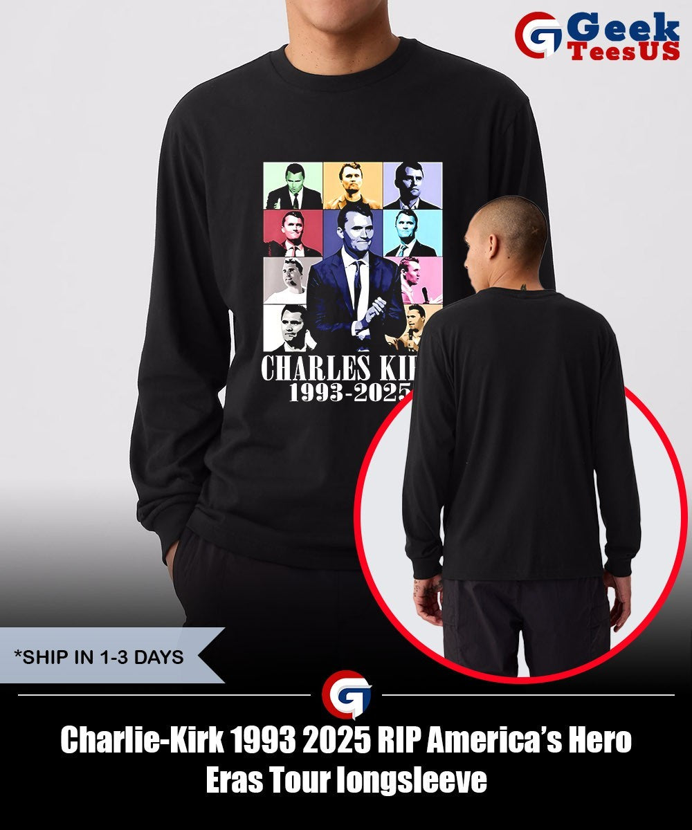 Charlie-Kirk 1993 2025 RIP America’s Hero Eras Tour shirt