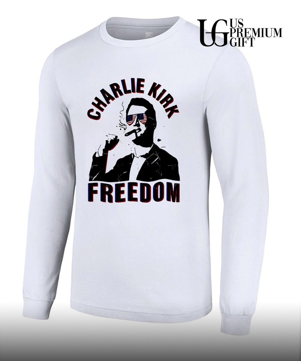 Charlie Kirk Freedom USA 250th Anniversary signature shirt