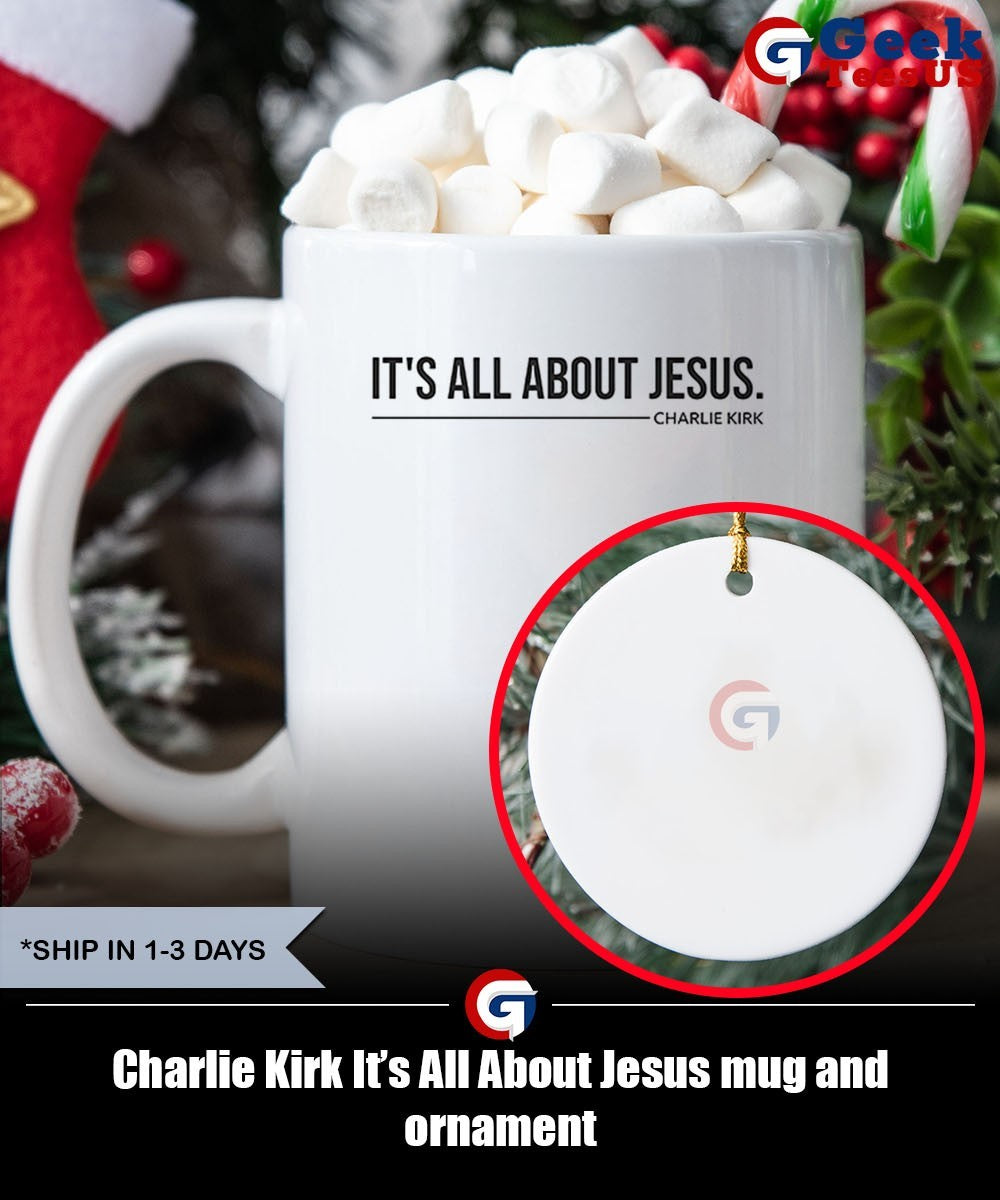 Charlie Kirk It’s All About Jesus shirt