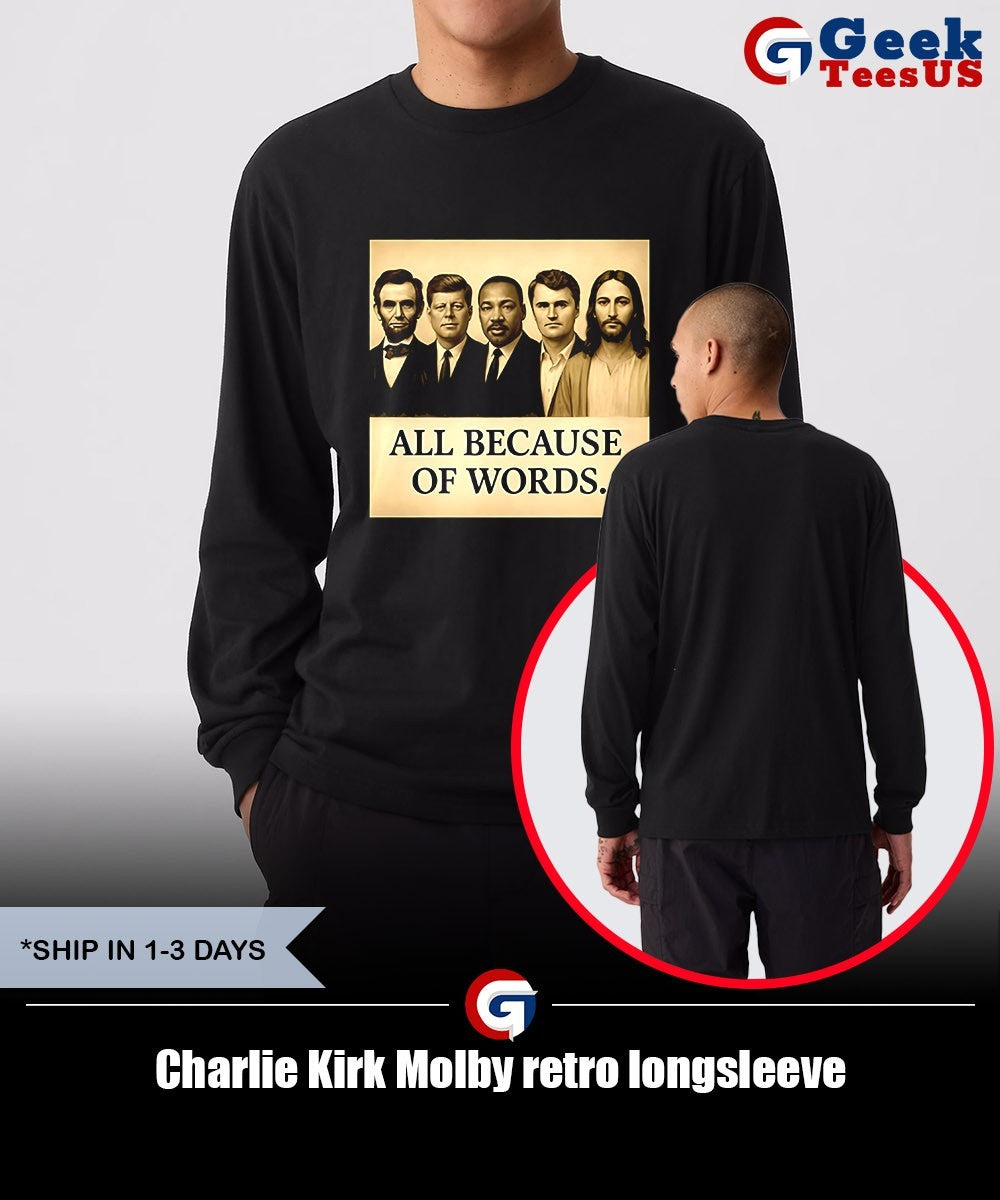 Charlie Kirk Molby retro shirt