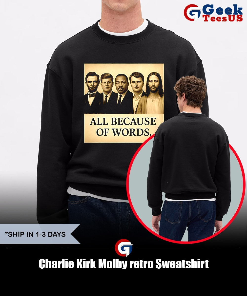 Charlie Kirk Molby retro shirt