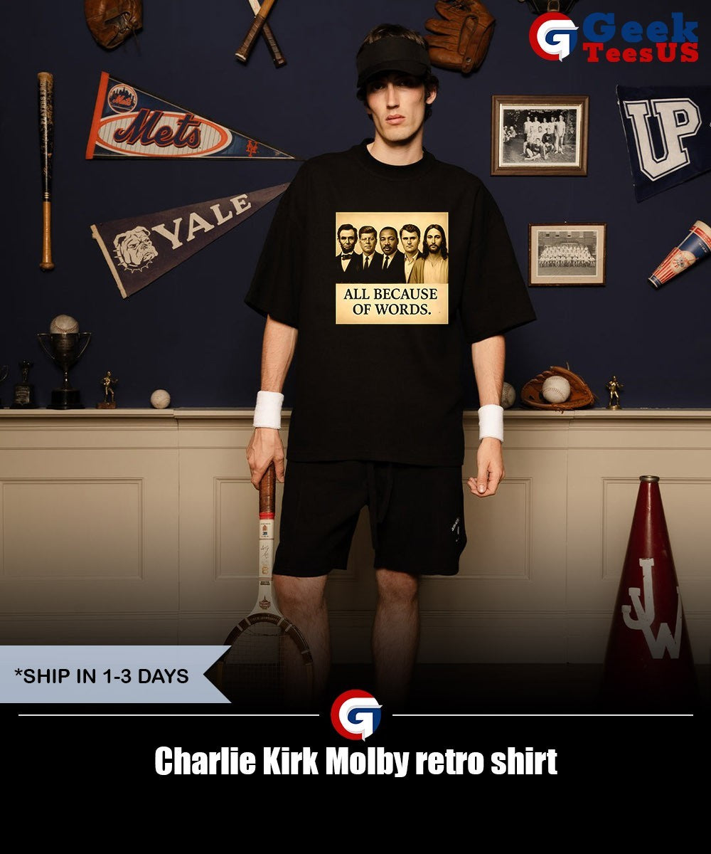 Charlie Kirk Molby retro shirt